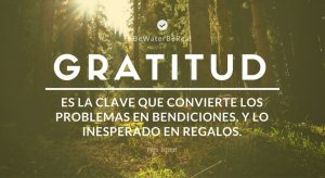 Gratitud